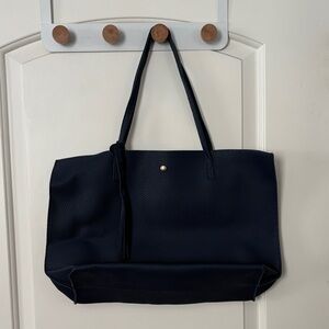 Elegant Navy Tote Bag